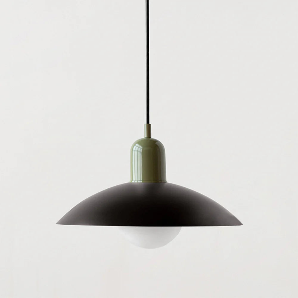 Colorful Dome Pendant Light | Dia 11.8 in | Modern LED G9 | Adjustable Cord | Brick by Brick