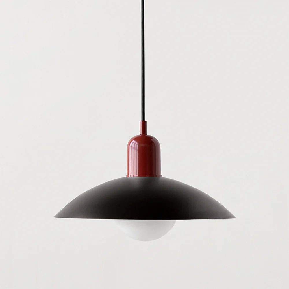 Colorful Dome Pendant Light | Dia 11.8 in | Modern LED G9 | Adjustable Cord | Brick by Brick