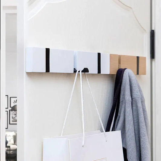Modern Wooden Coat Rack | Wall-Mounted Storage Solution | Durable & Chic | Brick by Brick
