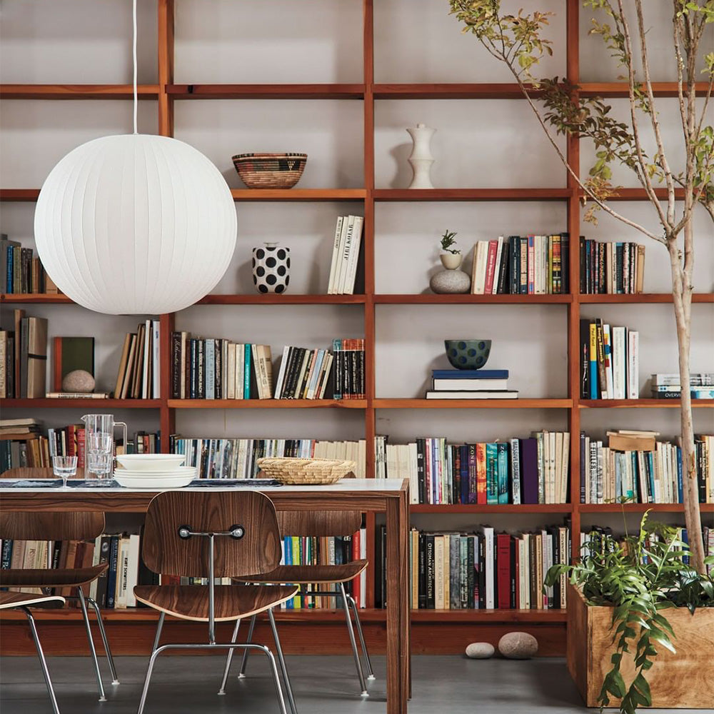 Scandinavian Pendant Light | Minimalist White Saucer Shade | Cozy Indoor Lighting | Brick by Brick