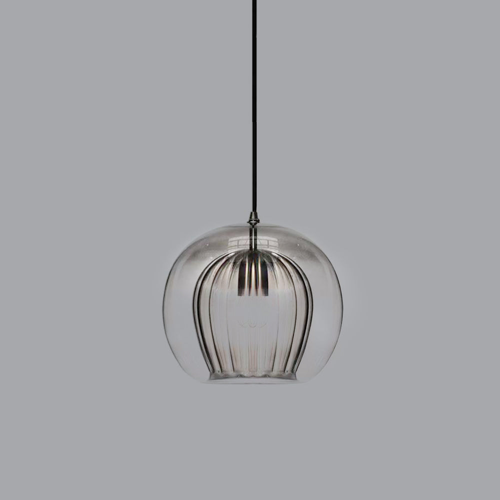 Nordic Pendant Light | Small-Large | Spherical Glass Shade | Modern Ceiling Fixture | Brick by Brick