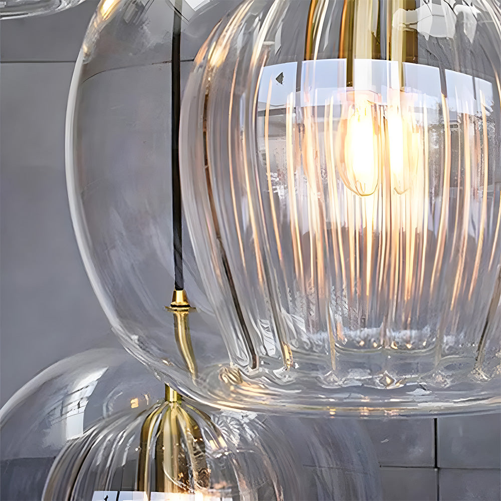 Nordic Pendant Light | Small-Large | Spherical Glass Shade | Modern Ceiling Fixture | Brick by Brick
