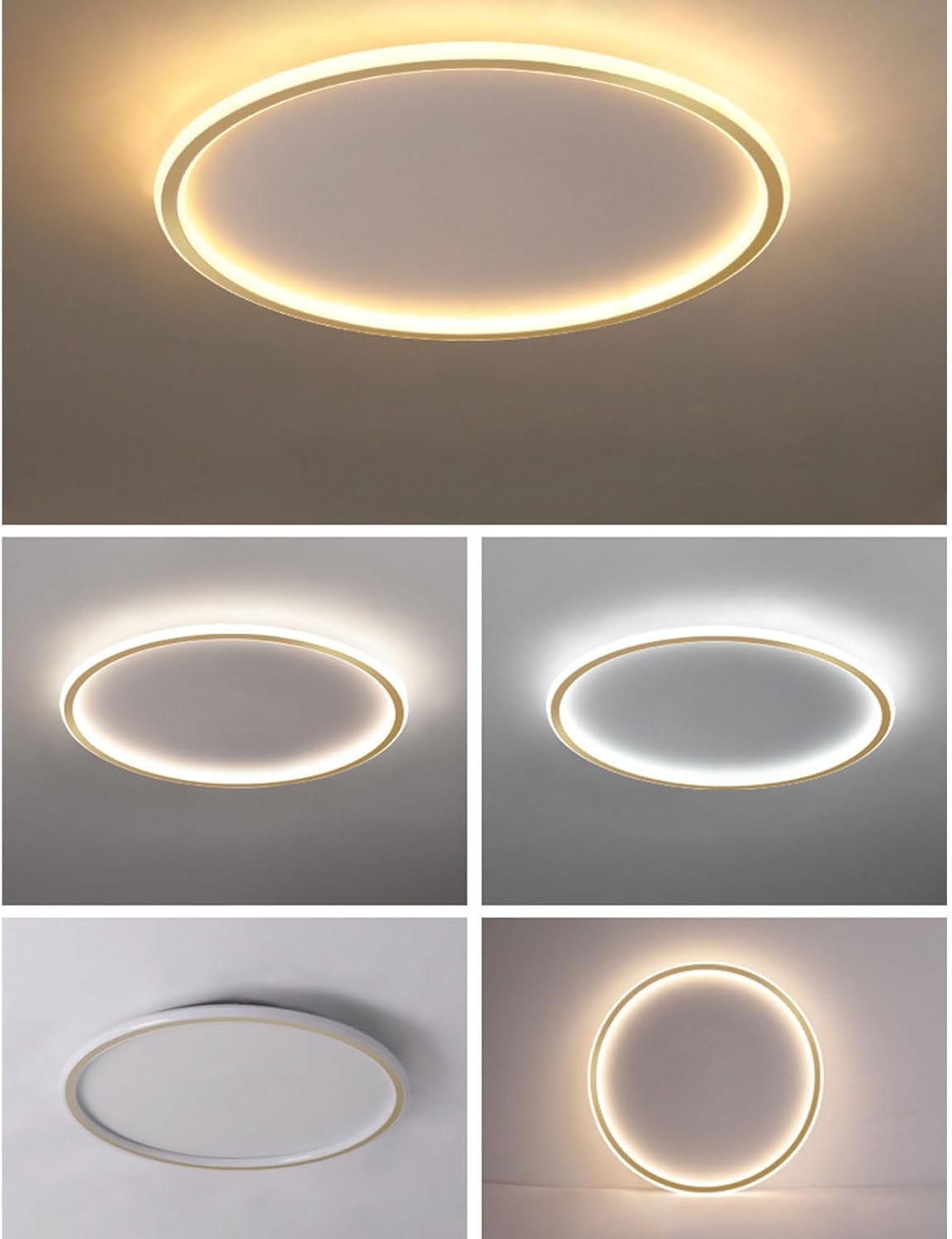 Modern Minimalist Disc Ceiling Light | Soft LED Glow | Contemporary Lighting | Elegant Interior Upgrade | Brick by Brick