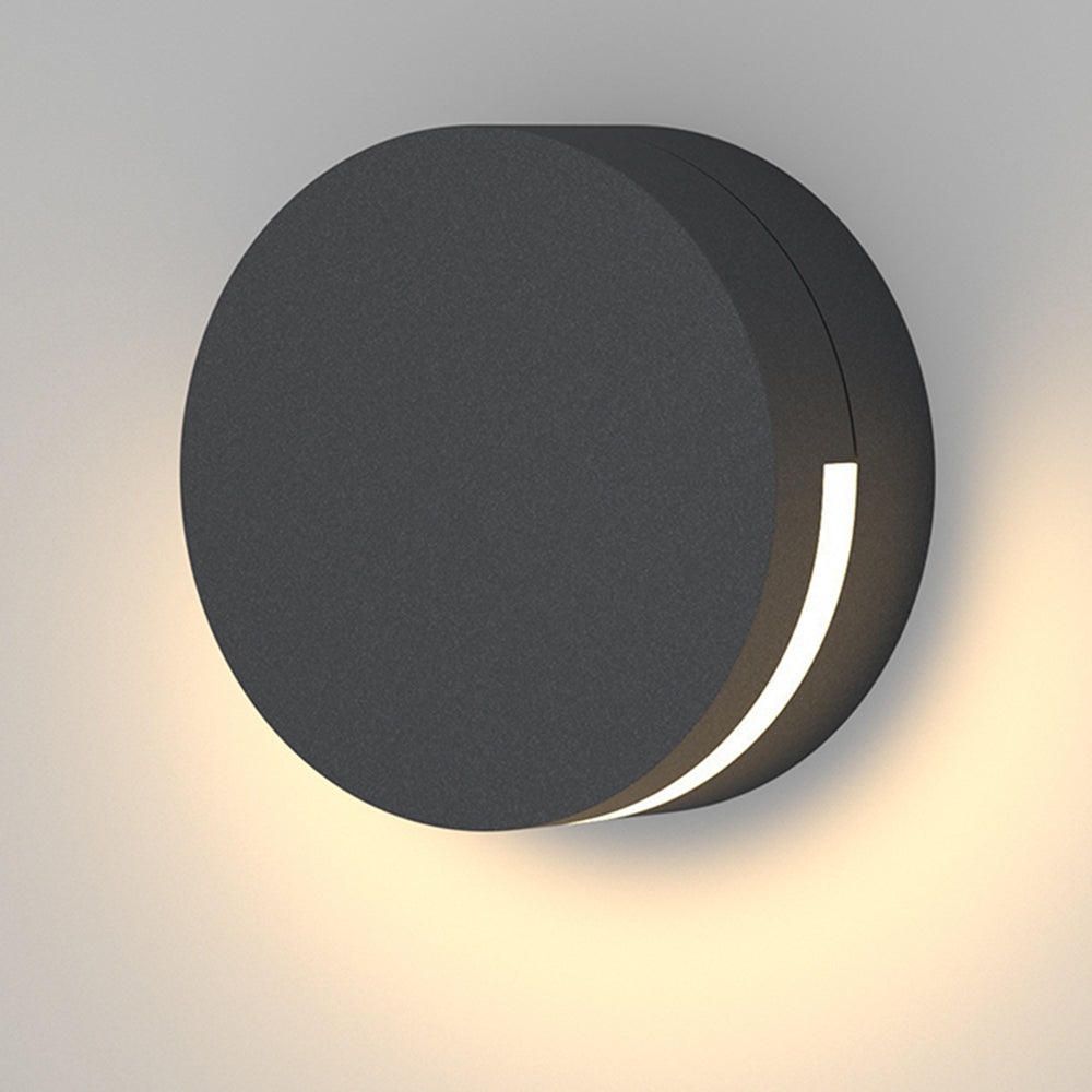 Outdoor Wall Lamp | Dia 5.5in | Minimalist Metal & Glass | IP65 Waterproof | Brick by Brick