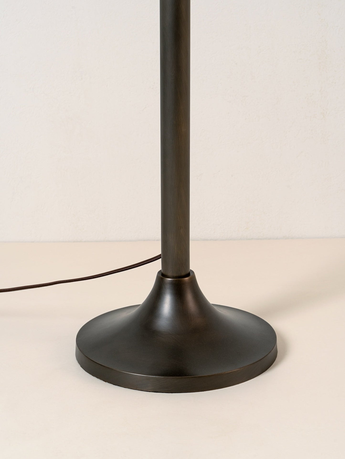 Ottino Floor Lamp Bronze | Art-Deco Inspired Lighting | Linen Shade | Elegant Home Decor | Brick by Brick London 3