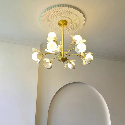 Modern Pendant Chandelier | LED Hanging Ceiling Light | Adjustable Alloy Glass Lamp | Dining Living Bedroom | Brick by Brick