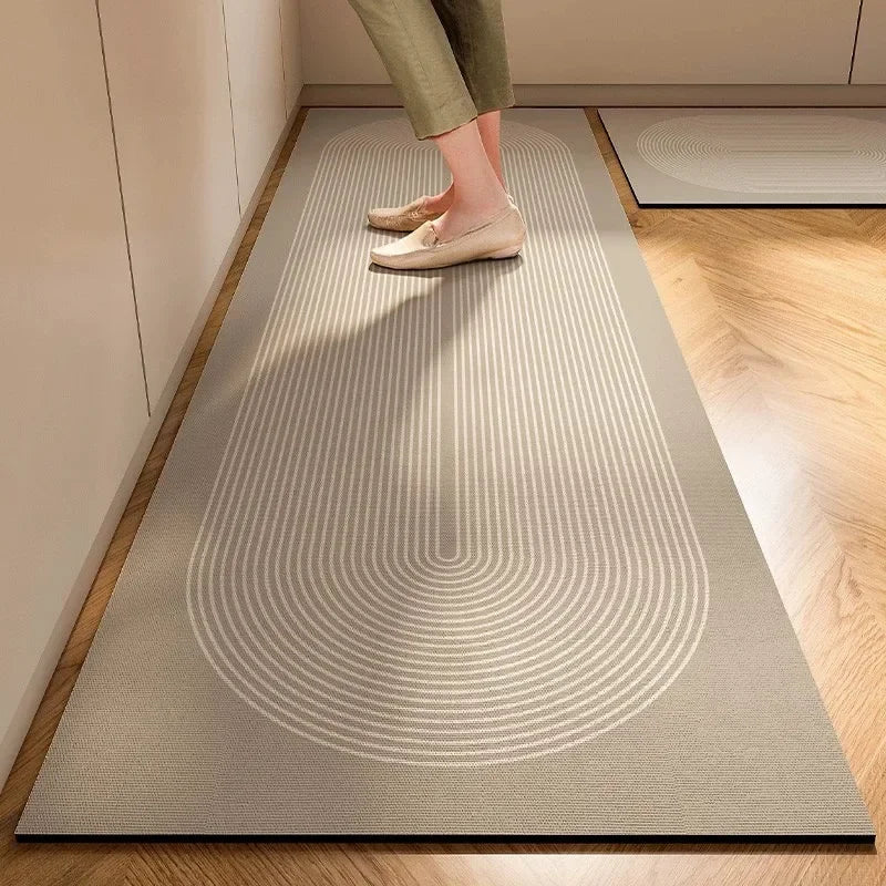Japanese Diatomite Floor Mat | Soft Suede Anti-Slip Absorbent Rug | Washable Modern Carpet | Brick by Brick
