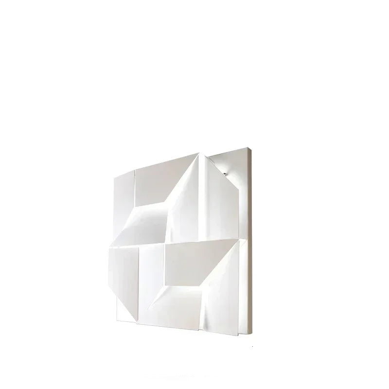 LED 3D Wall Light | Modern Acrylic & Iron Sconce | Adjustable Brightness with Remote | Brick by Brick
