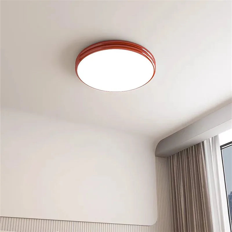 Bauhaus Green Ceiling Lamp | 11.8 - 19.7 in | Round Mid-Century LED Light | Colorful Decorative Lighting | Brick by Brick