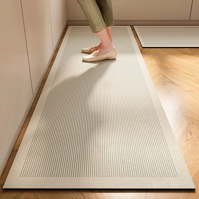 Japanese Diatomite Floor Mat | Soft Suede Anti-Slip Absorbent Rug | Washable Modern Carpet | Brick by Brick