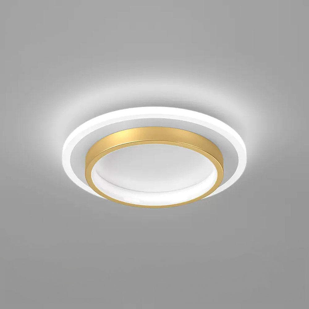 Sleek LED Hallway Ceiling Lamp | 8.3" or 9.4" Metal & Acrylic Fixture | Energy-Saving | Brick by Brick