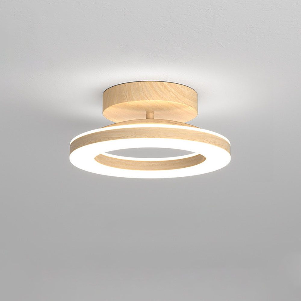 Round Acrylic Ceiling Light | 7.8–11.8in | Transparent Design | Sleek Lighting | Brick by Brick