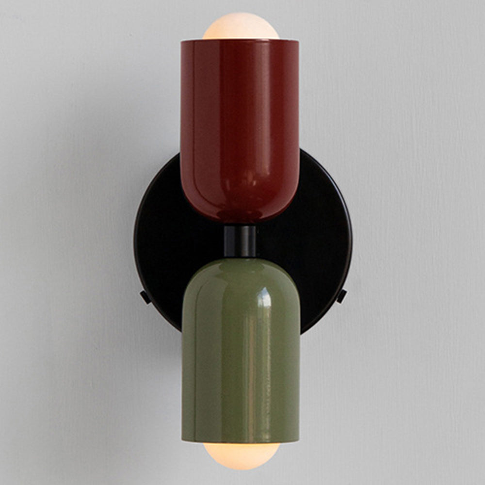Double‑Head Wall Light | Utility Room | Unisex Glass | Dual‑Head Fixture | Brick by Brick
