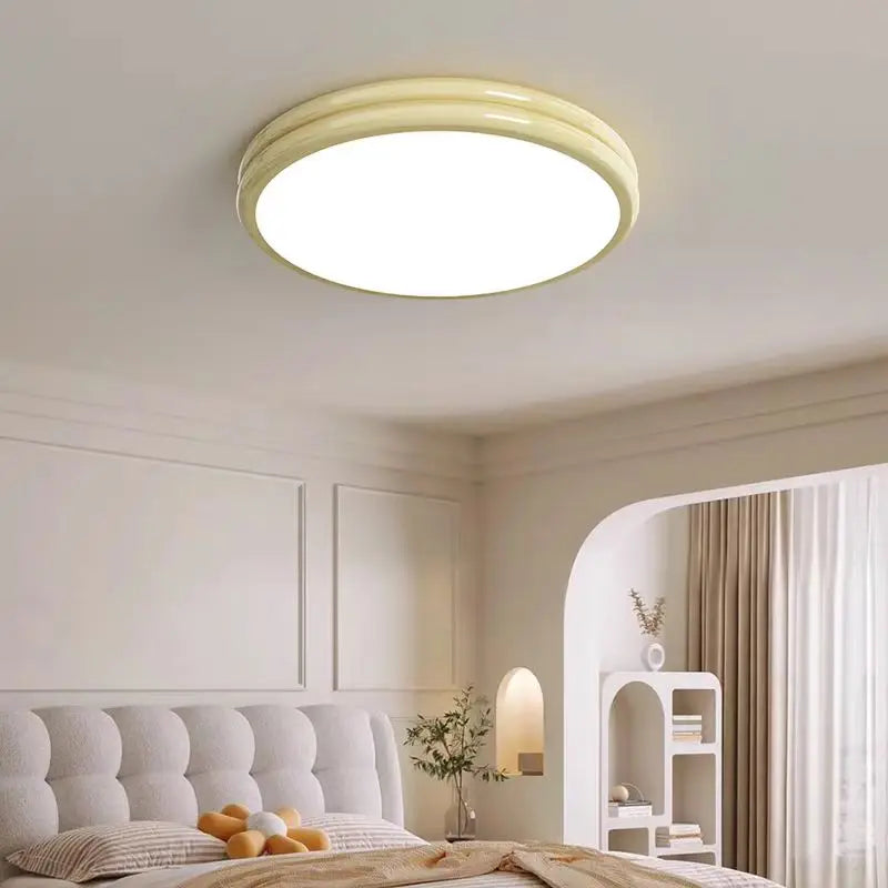 Bauhaus Green Ceiling Lamp | 11.8 - 19.7 in | Round Mid-Century LED Light | Colorful Decorative Lighting | Brick by Brick