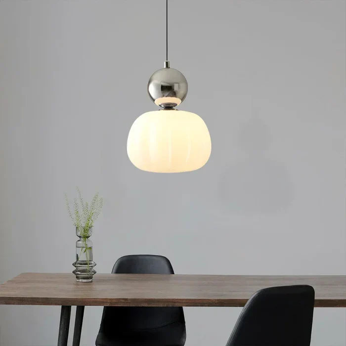 Art Deco Pendant Lamp | 1 - 3 Heads | Cream Finish | Modern Bauhaus Style | G9 Bulb Compatible | Brick by Brick
