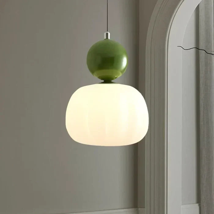 Art Deco Pendant Lamp | 1 - 3 Heads | Cream Finish | Modern Bauhaus Style | G9 Bulb Compatible | Brick by Brick