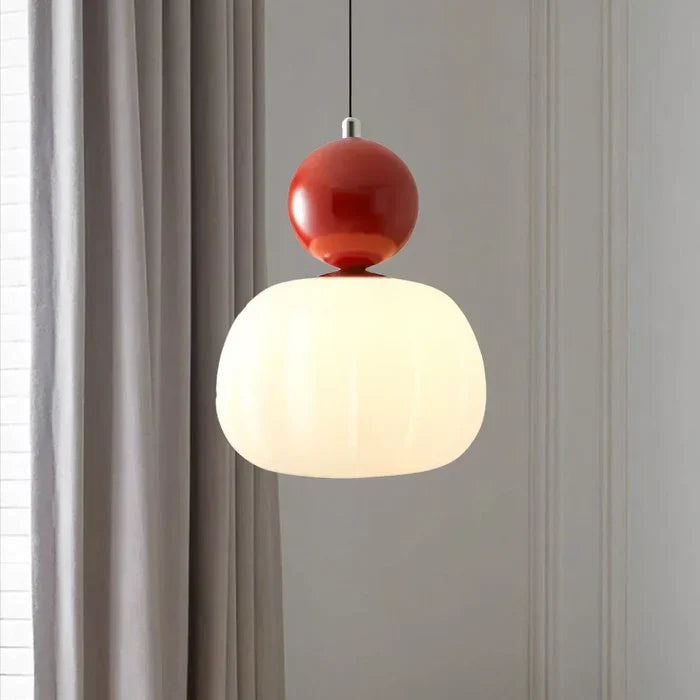 Art Deco Pendant Lamp | 1 - 3 Heads | Cream Finish | Modern Bauhaus Style | G9 Bulb Compatible | Brick by Brick