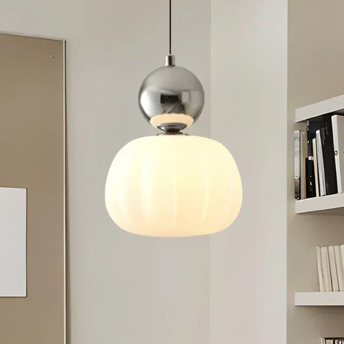 Art Deco Pendant Lamp | 1 - 3 Heads | Cream Finish | Modern Bauhaus Style | G9 Bulb Compatible | Brick by Brick