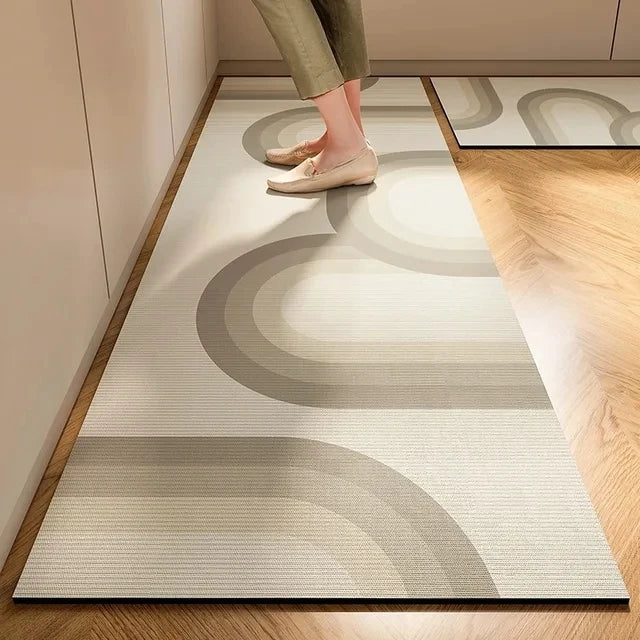 Japanese Diatomite Floor Mat | Soft Suede Anti-Slip Absorbent Rug | Washable Modern Carpet | Brick by Brick
