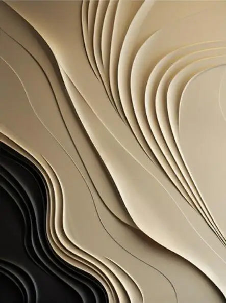 Abstract 3D Textured Canvas | 5.9 - 47.2 in | Minimalist Wall Art | Modern Home & Bedroom Decor | Unframed | Brick by Brick