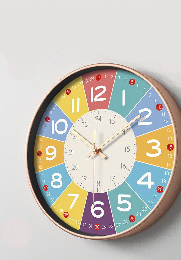 SilentKids Wall Clock | 30 cm Multicolor | Silent Operation for Kids' Rooms | Engaging Design | Brick by Brick London
Colorful SilentKids Wall Clock | 30 cm | Kid-Friendly Wall Decor | Silent Movement for Tranquil Spaces | Brick by Brick London 2