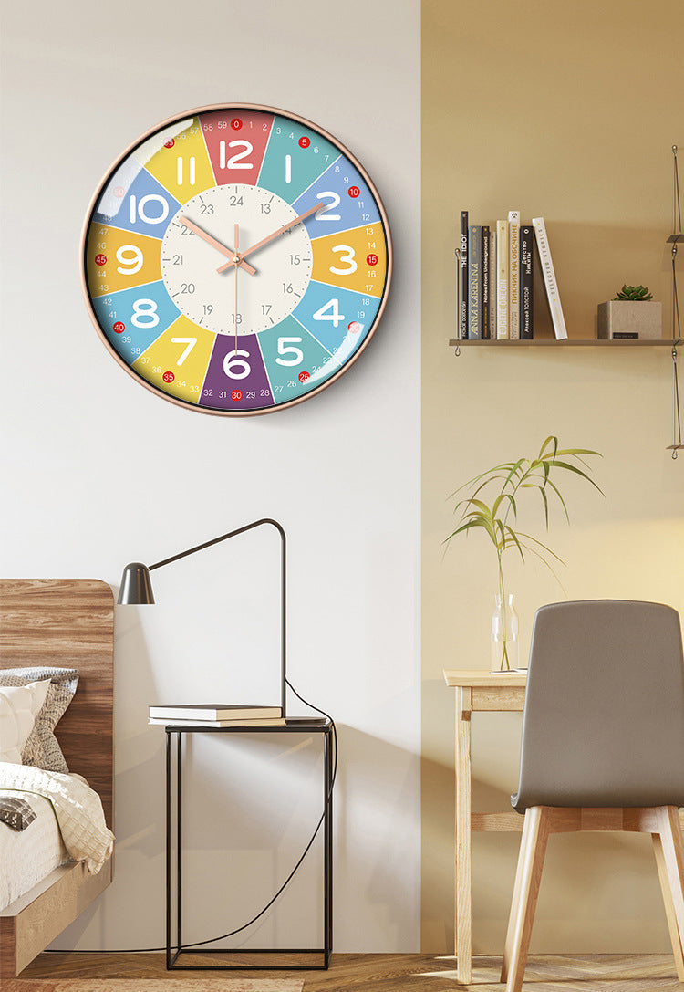 SilentKids Wall Clock | 30 cm Multicolor | Silent Operation for Kids' Rooms | Engaging Design | Brick by Brick London
Colorful SilentKids Wall Clock | 30 cm | Kid-Friendly Wall Decor | Silent Movement for Tranquil Spaces | Brick by Brick London 1