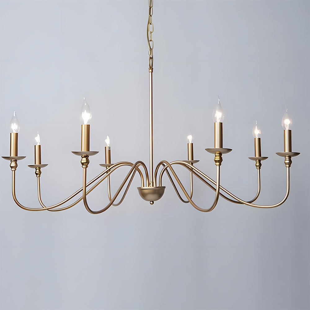 Sleek Modern Iron Pendant Light | Black Pendant Light for Kitchen | 38cm Height, 88cm Diameter | Brick by Brick London 11