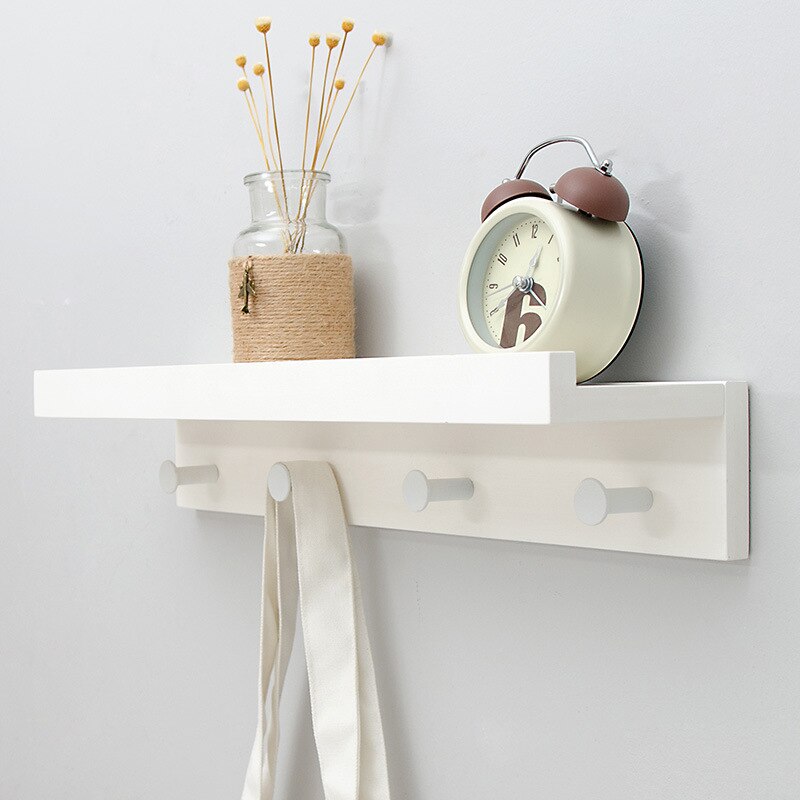 Stylish Wall Shelf with Hooks | MDF Entryway Storage Solution | 40cm x 15cm x 25cm | Brick by Brick London
MDF Wall Shelf with Hooks | 40cm Entryway Storage | Stylish Home Organizer | Durable Design | Brick by Brick London 9