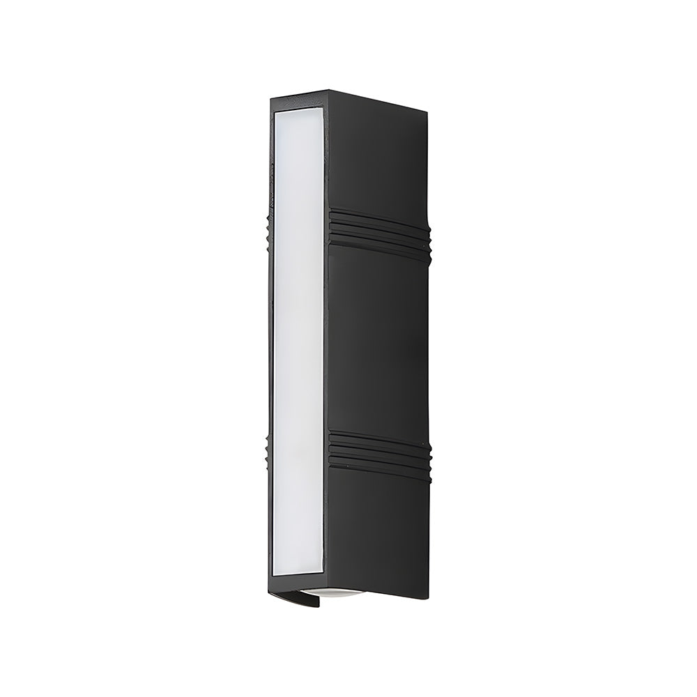 LED Outdoor Wall Light | 6.1–23.6 x 2.7 in | Sleek Long Tube Design | IP54 Rated Waterproof Fixture | Brick by Brick