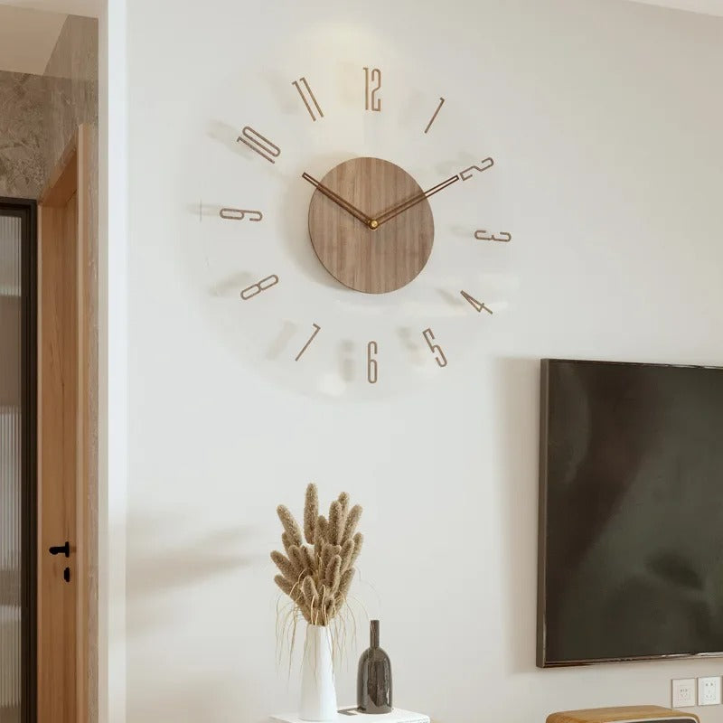 Title 1:
Orlano Large Wall Clock | 15.75 Solid Wood | Modern Scandinavian Design | Silent Quartz | Brick by Brick London
Title 2:
Scandinavian Large Wall Clock Orlano | 15.75 Solid Wood | Minimalist Decor | Silent Mechanism | Brick by Brick London 7