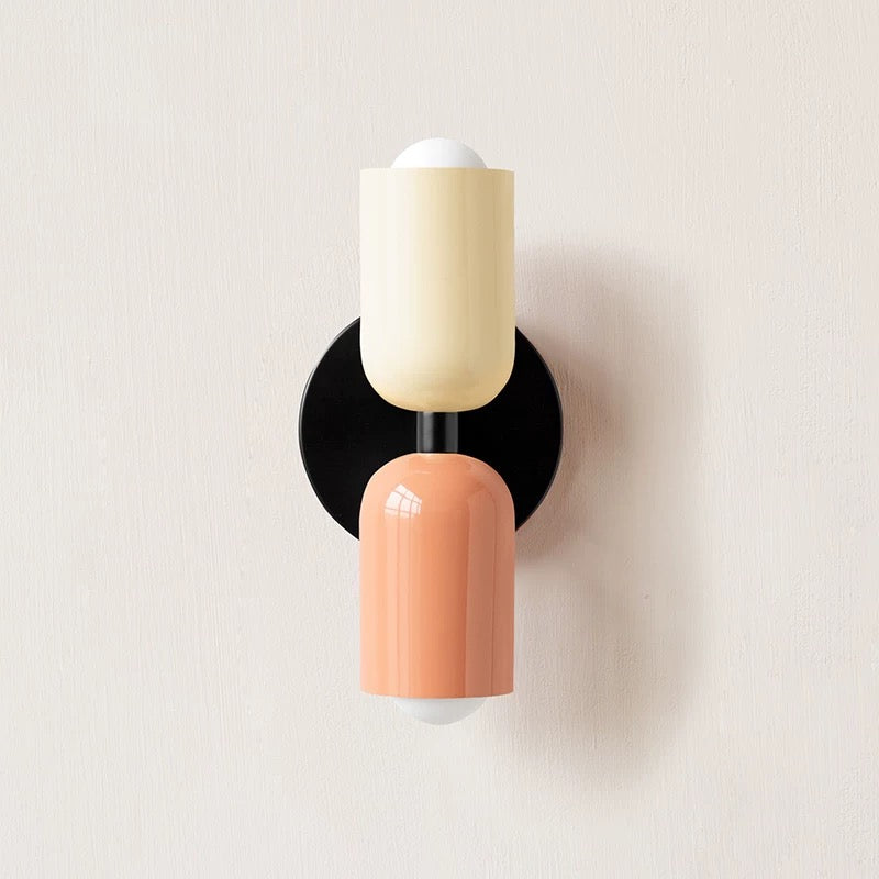 Double‑Head Wall Light | Utility Room | Unisex Glass | Dual‑Head Fixture | Brick by Brick