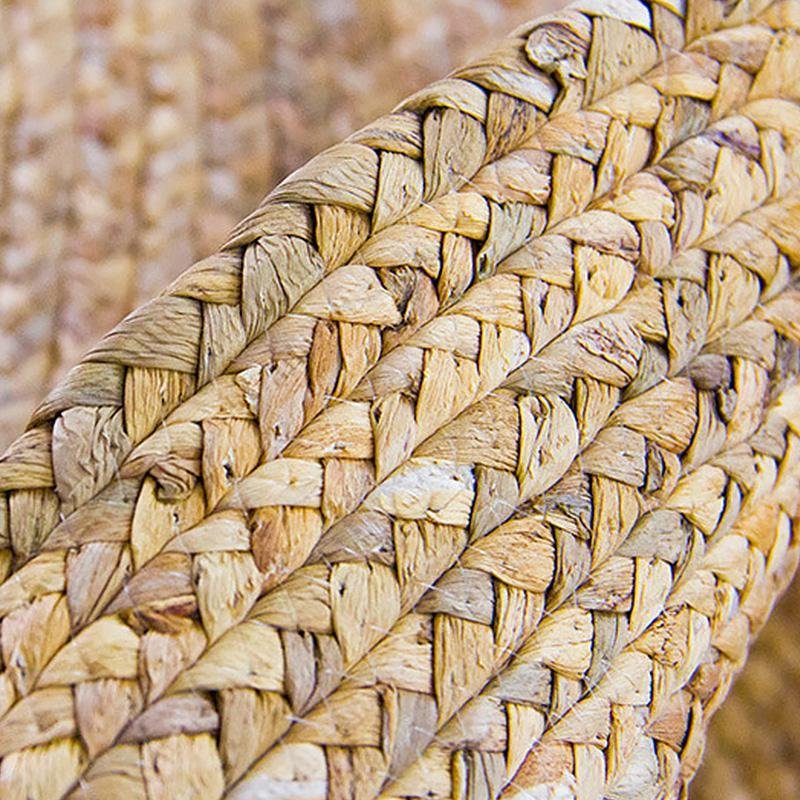 Seagrass Area Rug | Dia 39 & 40 in | Round & Rectangle | Natural Burlywood | Brick by Brick