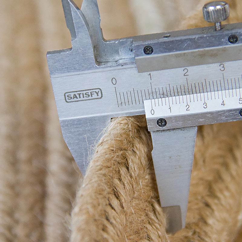 Jute Area Rug | Dia 39-47 in | Round, Oval & Rectangle | Durable Burlywood | Brick by Brick