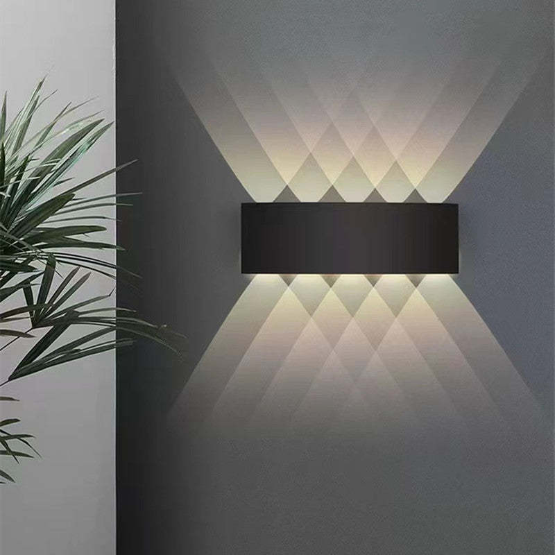 Waterproof RGB LED Wall Light | 3.15 x 3-12.4 in | Aluminum Outdoor & Indoor | Energy-Efficient | Brick by Brick