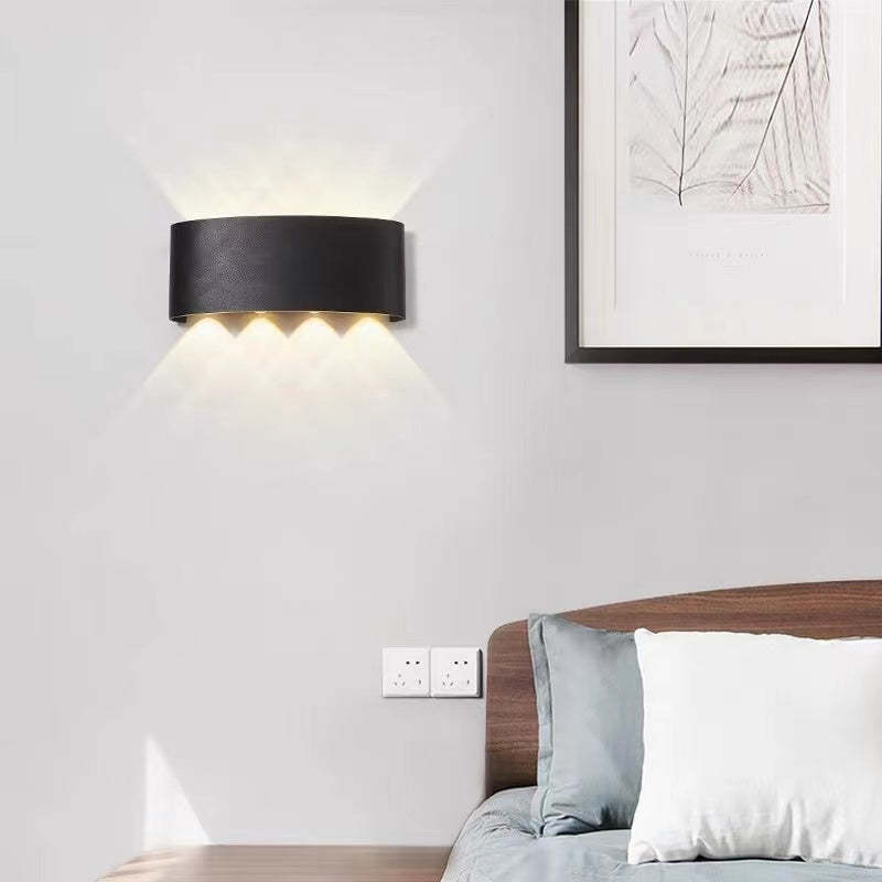 Waterproof RGB LED Wall Light | 3.15 x 3-12.4 in | Aluminum Outdoor & Indoor | Energy-Efficient | Brick by Brick
