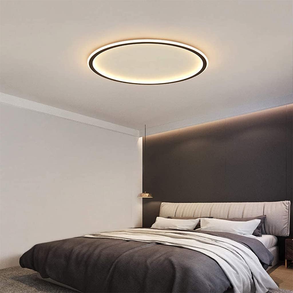 Modern Minimalist Disc Ceiling Light | Soft LED Glow | Contemporary Lighting | Elegant Interior Upgrade | Brick by Brick