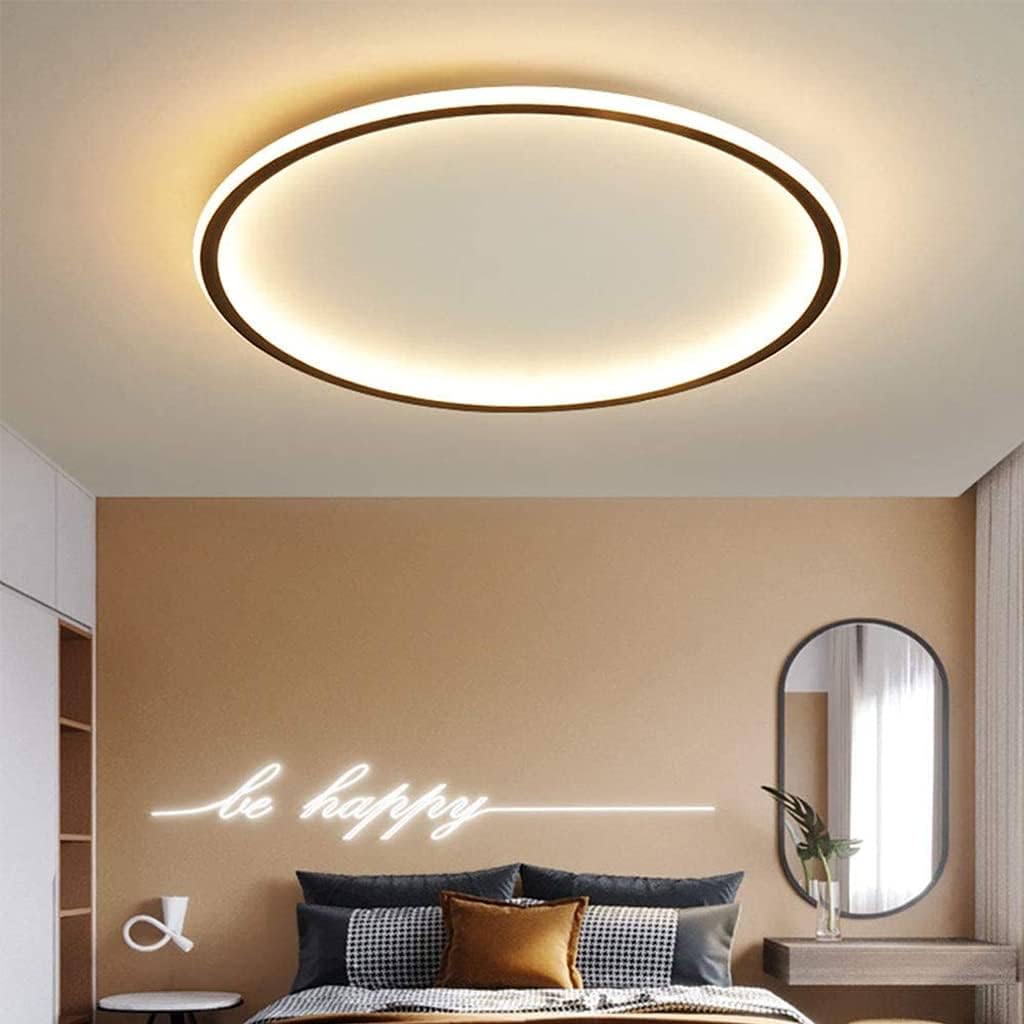 Modern Minimalist Disc Ceiling Light | Soft LED Glow | Contemporary Lighting | Elegant Interior Upgrade | Brick by Brick