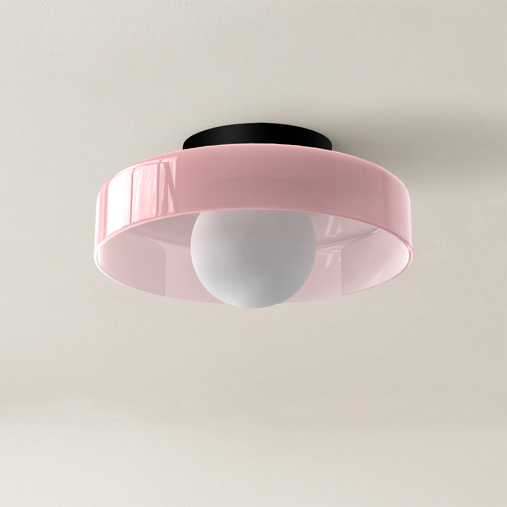 Glass Ceiling Light | 9.8–13.7in | Modern Glow | Elegant Interior Accent | Brick by Brick