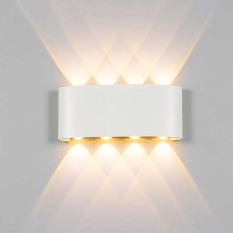 Waterproof RGB LED Wall Light | 3.15 x 3-12.4 in | Aluminum Outdoor & Indoor | Energy-Efficient | Brick by Brick