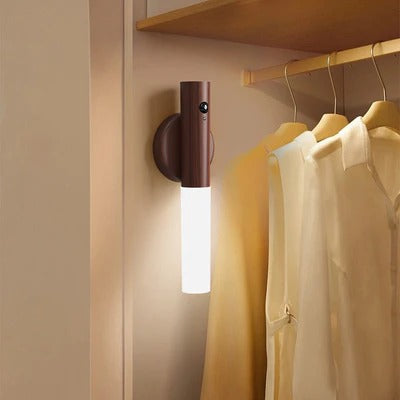 Minimalist Wall Lamp | Motion Sensor | LED Slim Acrylic Body | 7in | Brick by Brick