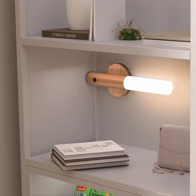 Minimalist Wall Lamp | Motion Sensor | LED Slim Acrylic Body | 7in | Brick by Brick