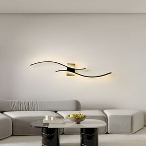 LED Wall Light | Modern Acrylic | Dimmable Aluminum Design | 24–39in | Brick by Brick