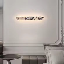 Rectangular Marble LED Wall Light | Wall Mounted Sconce | Natural Stone Indoor Lighting | Brick by Brick
