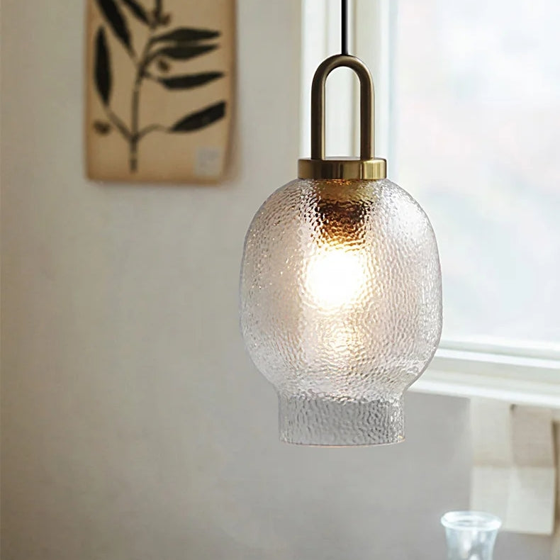Modern Frosted Glass Pendant Light | Brass & Glass | Elegant Ambient Lighting | Brick by Brick