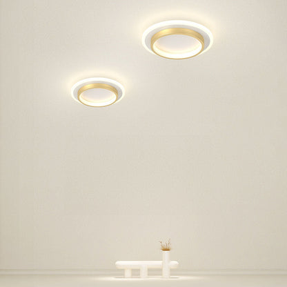 Sleek LED Hallway Ceiling Lamp | 8.3" or 9.4" Metal & Acrylic Fixture | Energy-Saving | Brick by Brick