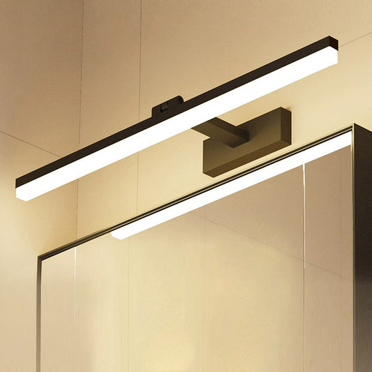LED Mirror Wall Light | Black | Contemporary | Simple Iron & Plastic | Dimmable 8–24 W – Brick by Brick