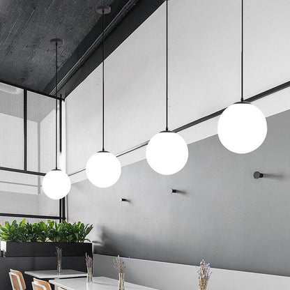 Glass Pendant Light |E27/E26 | Minimalist Single Head Design | Modern Indoor Lighting | Brick by Brick