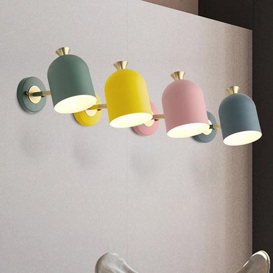 Decorative Iron Wall Lamp | 9.84"× 7.87" | Single Bulb Lighting | Metal Wall Mounted Light | Brick by Brick