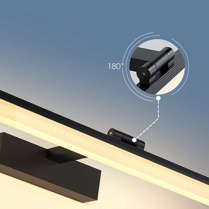LED Mirror Wall Light | Black | Contemporary | Simple Iron & Plastic | Dimmable 8–24 W – Brick by Brick