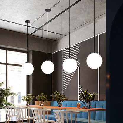 Glass Pendant Light |E27/E26 | Minimalist Single Head Design | Modern Indoor Lighting | Brick by Brick